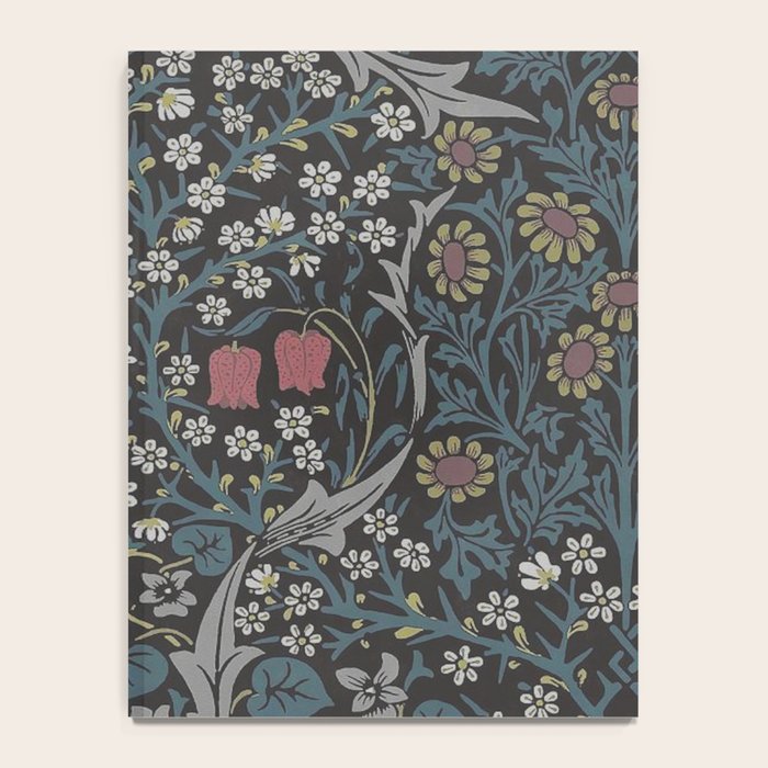 William Morris Midnight Blackthorn  Notebook Gallery Image 4
