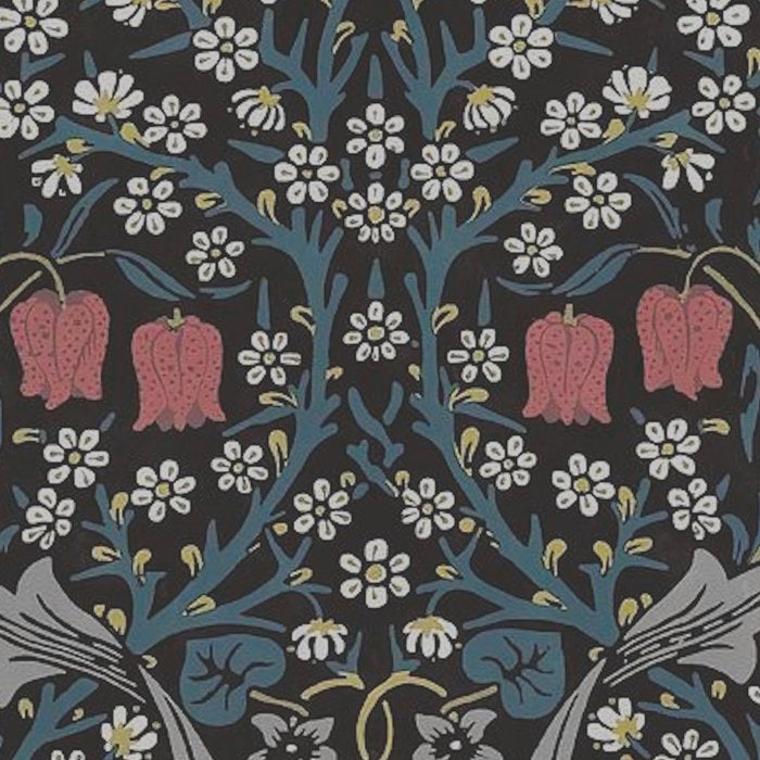 William Morris Midnight Blackthorn  Coffee Mug Gallery Image 2