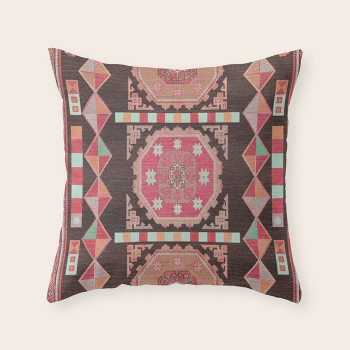 Tribal Medallions of the Atlas Throw Pillow Gallery Image 6