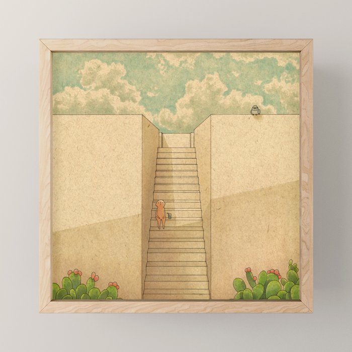 Stairway Mini Art Print Gallery Image 1
