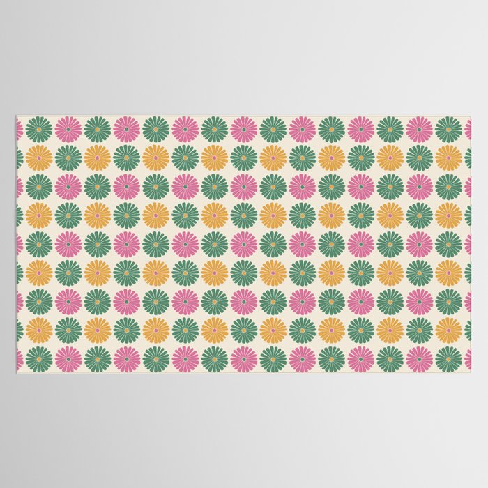 Retro Summer Daisies XI Tablecloth Gallery Image 2