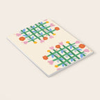 Floral Gingham Notebook Gallery Image 3