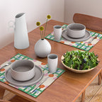 Floral Gingham Placemat Gallery Image 2