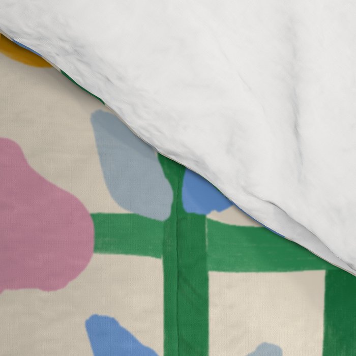 Floral Gingham Comforter Gallery Image 4