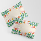 Floral Gingham Pillow Sham Gallery Image 3