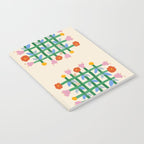 Floral Gingham Notebook Gallery Image 2