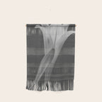 Tulip Blossoms floral black and white photography / photograph Wall Hanging Gallery Image 1