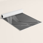 Tulip Blossoms floral black and white photography / photograph Yoga Mat Gallery Image 2