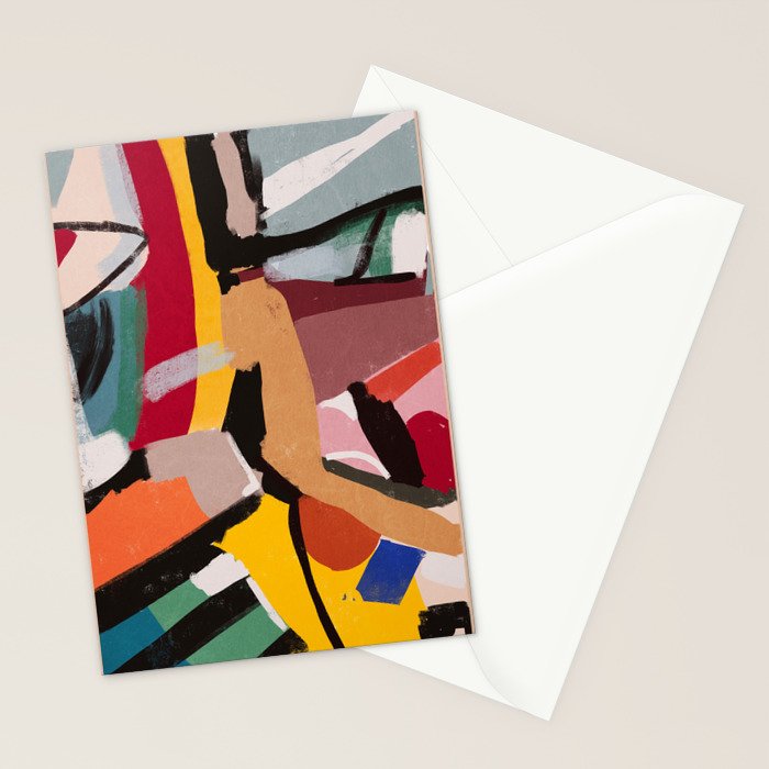 Modern Abstract Art 60 Stationery Card Gallery Image 2
