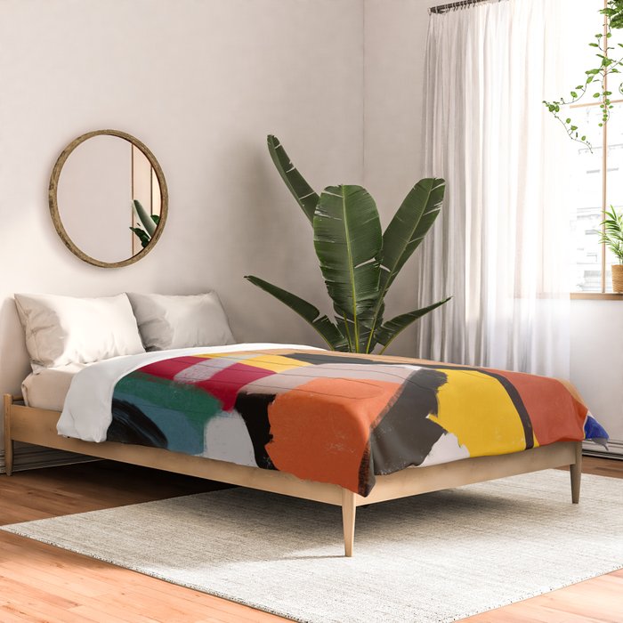 Modern Abstract Art 60 Comforter Gallery Image 2