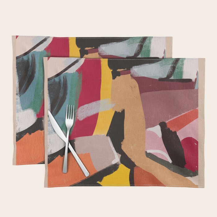 Modern Abstract Art 60 Placemat Gallery Image 1