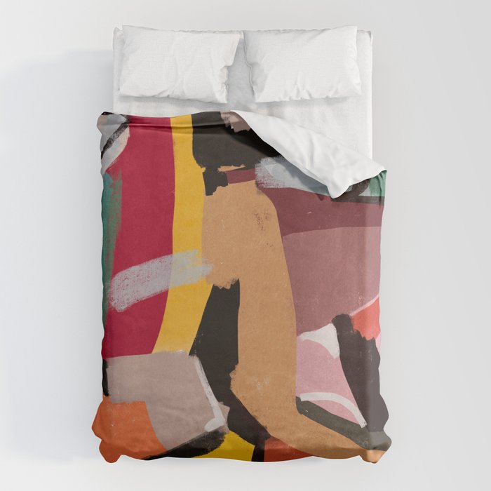 Modern Abstract Art 60 Duvet Cover Gallery Image 1