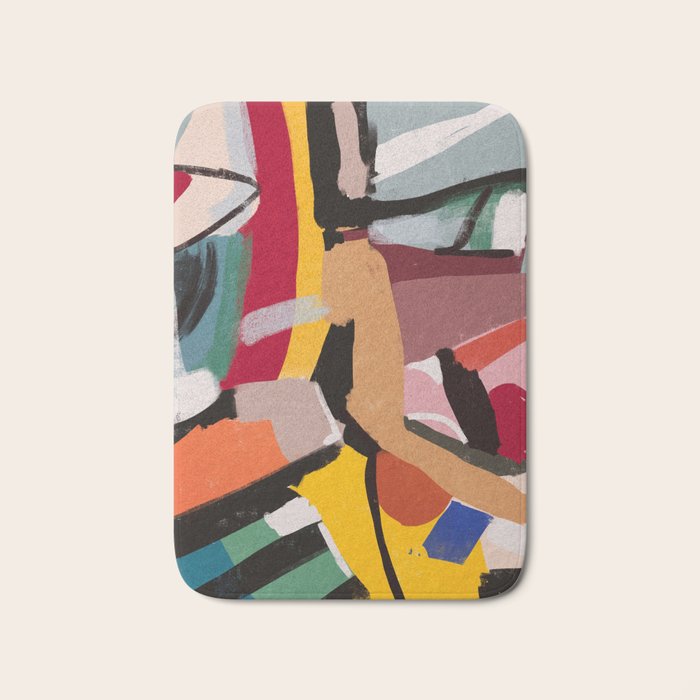 Modern Abstract Art 60 Bath Mat Gallery Image 1