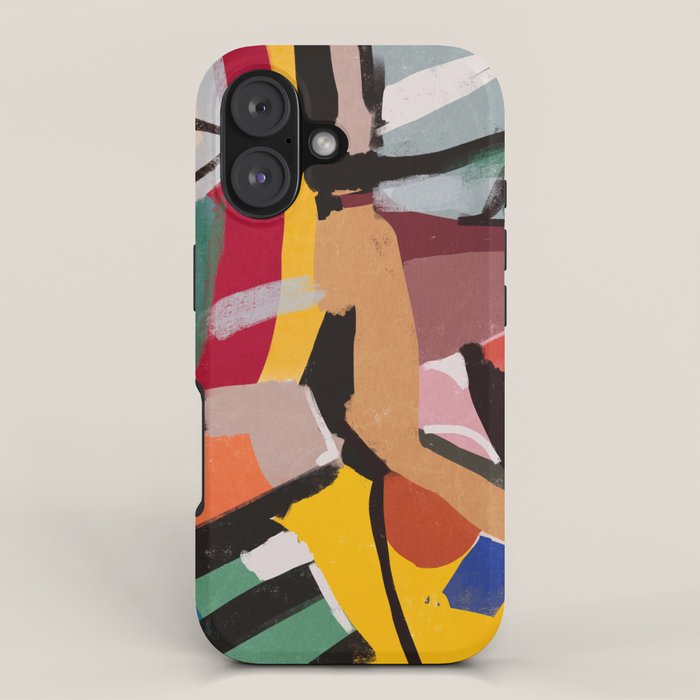 Modern Abstract Art 60 iPhone Case Gallery Image 1