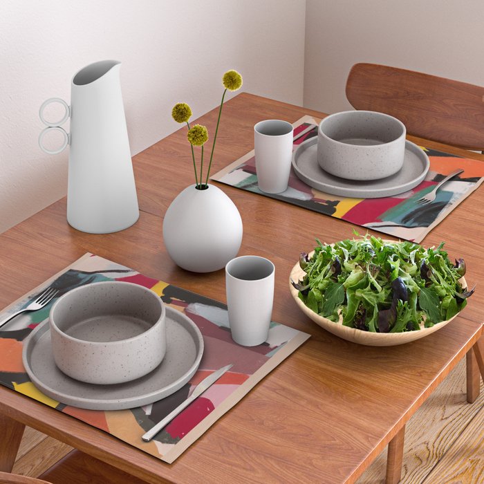 Modern Abstract Art 60 Placemat Gallery Image 2