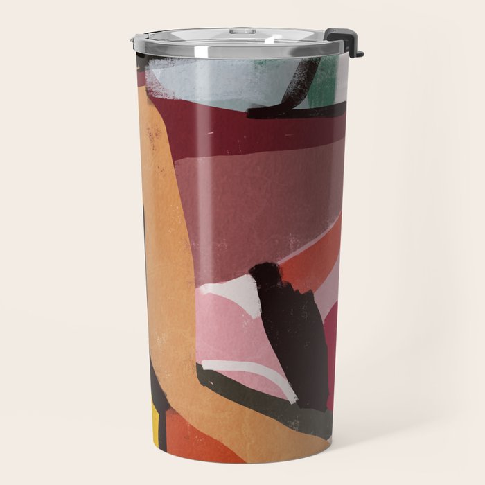 Modern Abstract Art 60 Travel Mug Gallery Image 2