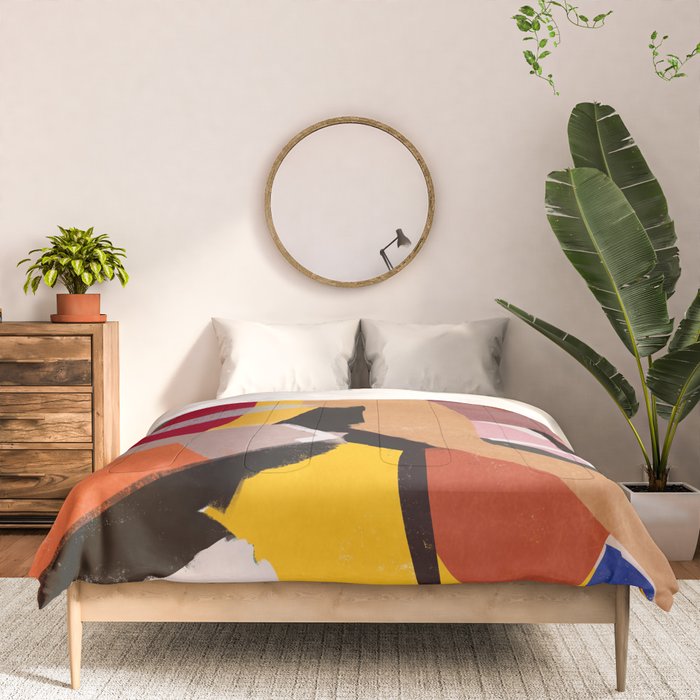 Modern Abstract Art 60 Comforter Gallery Image 3