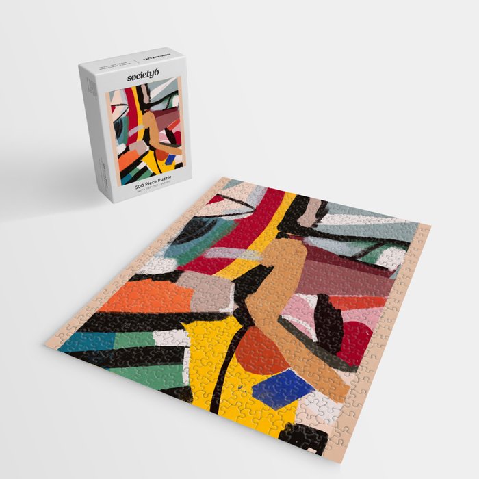 Modern Abstract Art 60 Jigsaw Puzzle Gallery Image 2