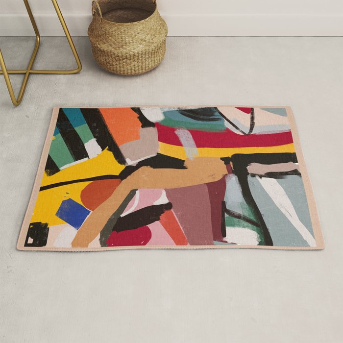 Modern Abstract Art 60 Rug Gallery Image 1