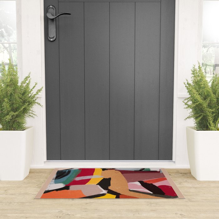Modern Abstract Art 60 Welcome Mat Gallery Image 3
