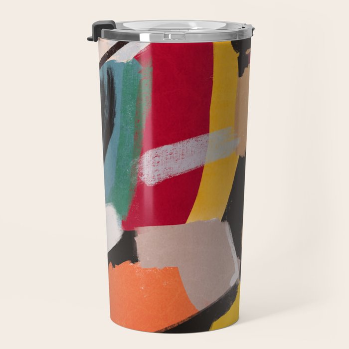 Modern Abstract Art 60 Travel Mug Gallery Image 3