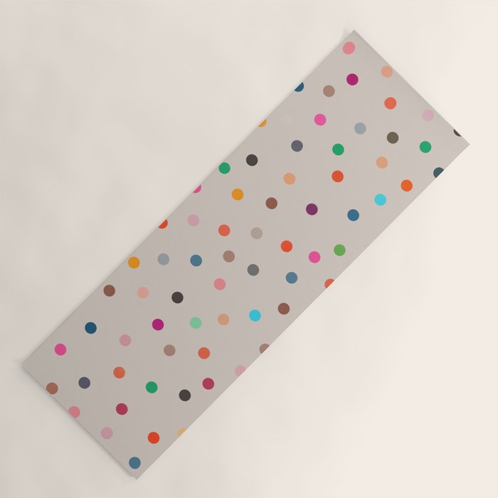 vintage dots 35 Yoga Mat Gallery Image 1