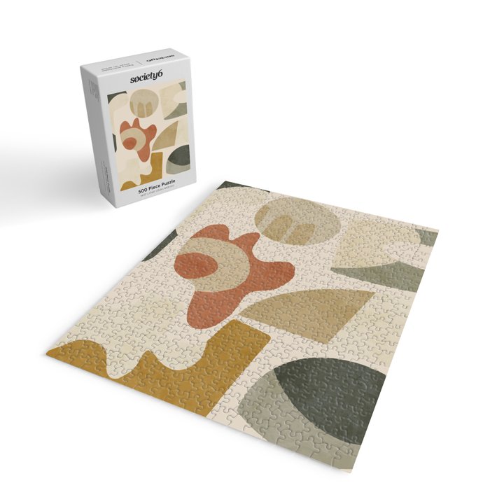 mid modern earth tones 3 Jigsaw Puzzle Gallery Image 2
