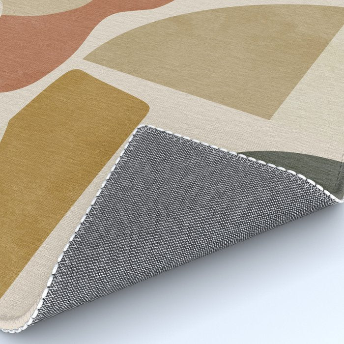 mid modern earth tones 3 Rug Gallery Image 4