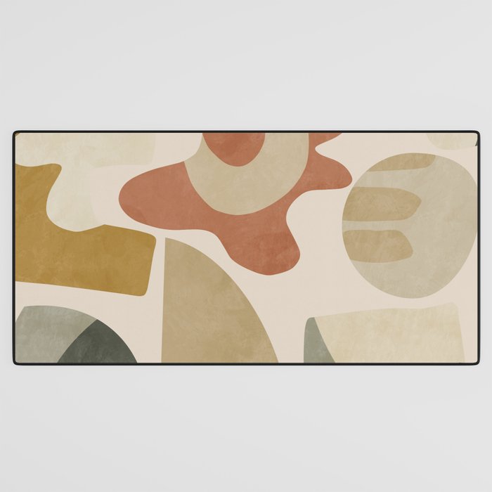mid modern earth tones 3 Desk Mat Gallery Image 3