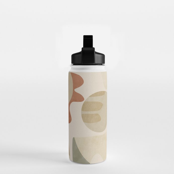 mid modern earth tones 3 Water Bottle Gallery Image 2