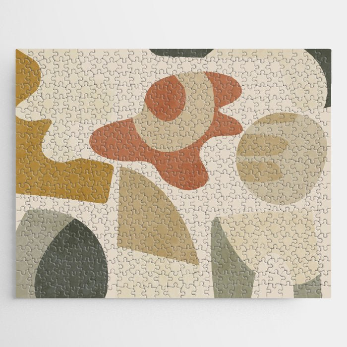 mid modern earth tones 3 Jigsaw Puzzle Gallery Image 1