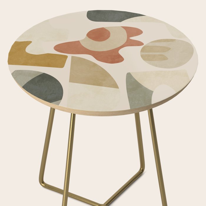 mid modern earth tones 3 Side Table Gallery Image 2