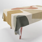 mid modern earth tones 3 Tablecloth Gallery Image 1