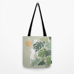 Cat and Plant 42 Tote Bag Gallery Image 2