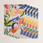 Matisse Style Abstract Cut Outs Illustrations Wrapping Paper Gallery Image 3