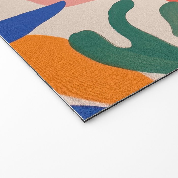 Matisse Style Abstract Cut Outs Illustrations Welcome Mat Gallery Image 2