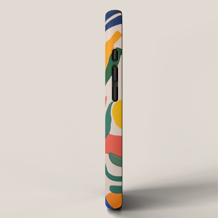 Matisse Style Abstract Cut Outs Illustrations iPhone Case Gallery Image 2