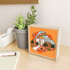 Gemini Mid Century House Mini Art Print Gallery Image 2