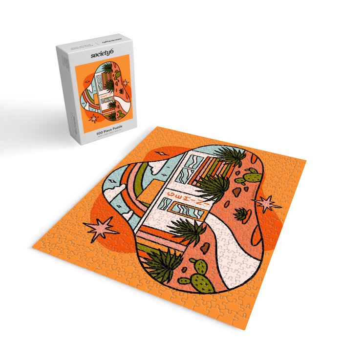 Gemini Mid Century House Jigsaw Puzzle Gallery Image 2