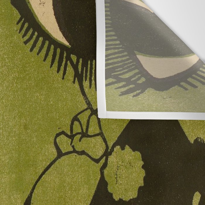 Green Eye Suit Man - Le Temoin Wall Tapestry Gallery Image 3
