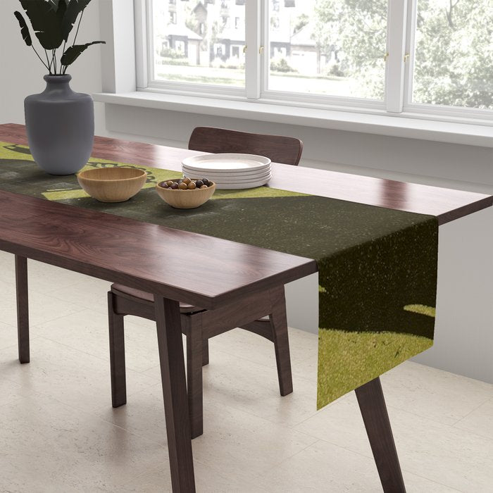 Green Eye Suit Man - Le Temoin Table Runner Gallery Image 2