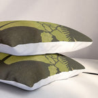 Green Eye Suit Man - Le Temoin Pillow Sham Gallery Image 3