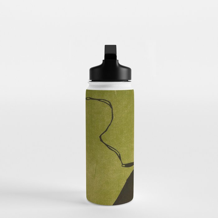 Green Eye Suit Man - Le Temoin Water Bottle Gallery Image 3