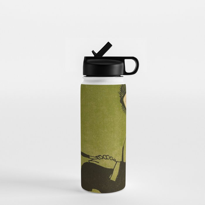 Green Eye Suit Man - Le Temoin Water Bottle Gallery Image 1