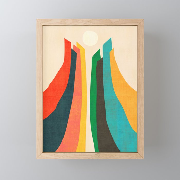Skyscraper Mini Art Print Gallery Image 1