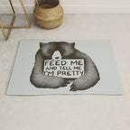 Feed Me And Tell Me I'm Pretty Bear Rug Gallery Image 1