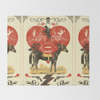 GOTHIC COWBOY Throw Blanket Gallery Image 2