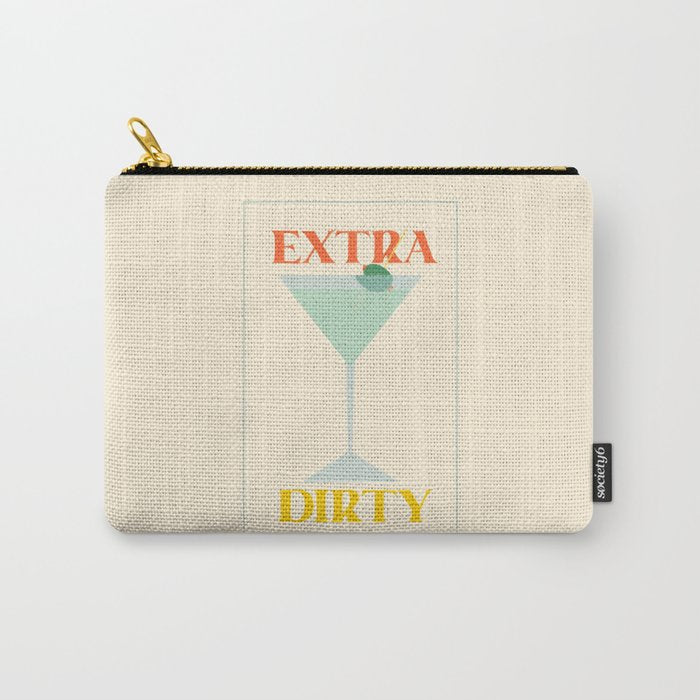 Extra Dirty Martini Carry All Pouch Gallery Image 1