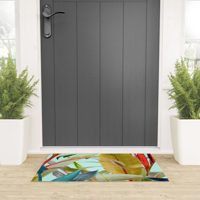 Tropical Jungle Welcome Mat Gallery Image 3