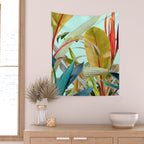 Tropical Jungle Wall Tapestry Gallery Image 2